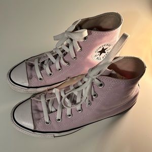 Purple Hightop Converse